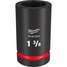 Deep Impact Socket,Steel,1 3/