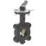 Butterfly Valve,Lug,3 In,Ci,