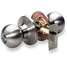 Door Knob Lockset,Ball,Privacy