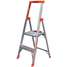 Platform Stepladder,4ft,Alum,