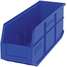 Shelf Bin,6 In. W,7 In. H,Blue