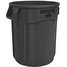 Utility Container,20 Gal.,Blk