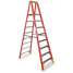 Platform Stepladder,8 Ft.,Fgl,