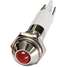 Round Indicator Light,Red,12VDC