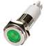 Flat Indicator Light,Green,