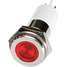 Flat Indicator Light,Red,12VDC