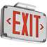 Wet Location Exit Sign,Red,