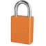 Lockout Padlock,Ka,Orange,1/4