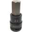 Hex Impact Socket,3/4 In. Dr,