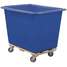 Poly Truck,10 Bu,Blue,Wood Base