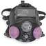 Full Face Respirator,Threaded,S