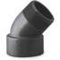 Street Elbow,45 Deg,2 In,Poly,