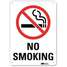 No Smoking Sign,14x10 In.,