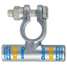 2/0 Neg Flag Solder Clamp