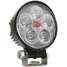 Work Light,1240 Lm,Round,LED,3-