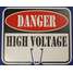 Cone Sign Danger High Voltage