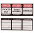 Lockout Label,1-1/8 In. H,3 In.