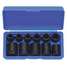 Impact Socket Set, 1/2" Dr, 11