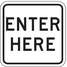 Traffic Sign,18"H,18"W,Aluminum