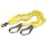 Lanyard,2 Leg,Polyester,Yellow