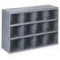 Bin Unit,12 Bins,33-3/4x12x23-