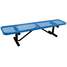 Outdoor Bench,72 In. L,16-3/8