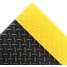 Antifatigue Mat,Black,Yllwbrdr,