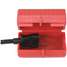 Plug Lockout,Red,Plastic,1