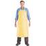 Bib Apron,Yellow,45 In. L,35