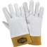 Welding Gloves,Cowhide,Pearl/