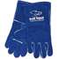 Welding Gloves,XL,Blue,Pr