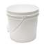 Pail,2.0 Gal.,Plastic Handle,