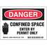 Equipment Label,3-1/2 In. H,PK5