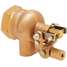 Float Valve,2 In.,Pipe,Brass,