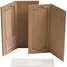 Slide Mailer,Light Brown,PK25