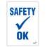 Safety Ok Inspection Sticker