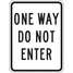 Traffic Sign,24"H,18"W,Aluminum