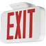 Exit Sign With Battery Back Up,