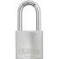 Lockout Padlock,Kd,Silver,1/4