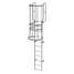 Fixed Ladder w/ Safety Cage,