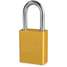 Lockout Padlock,Ka,Yellow,1-7/