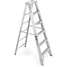 Stepladder,Aluminum,6 Ft. H,