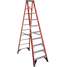 Stepladder,Fiberglass,10 Ft H,