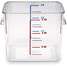 Square Storage Container,6 Qt,