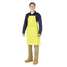 Bib Apron,Tychem(r) Qc,Yellow,