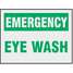 Emergency Label,5 In. W,3-1/2