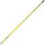 Handle,Fiberglass,72inL,Yellow,