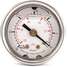 Pressure Gauge,Liquid Filled,1-