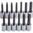 Socket Bit Set,3/8 In. Dr,13