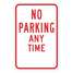 No Parking Sign,12" W,18" H,0.